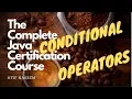How to Use Conditional Operator In Java - The Complete Java Certification Course 06