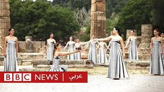 أولمبياد باريس 2024 تعرف على التاريخ المثير للجدل لنقل الشعلة الأولمبية بي بي سي نيوز عربي 