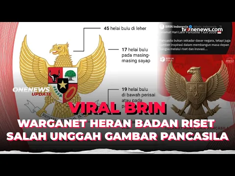 BRIN Minta Maaf Usai Salah Gunakan Lambang Garuda Diduga AI