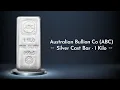 Australian Bullion Co ABC Silver Cast Bar - 1 Kilo BOLD Precious Metals