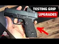 Testing PSA Micro Dagger Grip Upgrades - HOGUE HandALL Talon Adhesive Grip Tyrant CNC