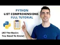 Python List Comprehensions Full Tutorial Python For Beginners