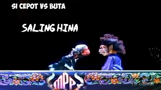 wayang bobodoran si cepot jeung si buta saling hin4 si buta keok amek kapegung