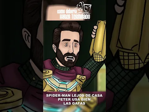 ¿Y si Peter Hubiera usado bien las Gafas?  #hisheenespanol #spiderman #lejosdecasa #multiverso