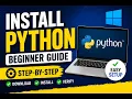 How to Install Python on Windows Step-by-Step Beginner Guide