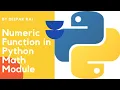 Numeric Function in Python Math Module