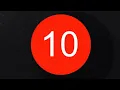 COUNTDOWN TIMER 10 sec CLOCK v 172 countdown shatter timer with sound effects 4k ultra