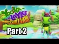 Yooka-Laylee and the Impossible Lair (2019) Switch Gameplay Walkthrough Part 2 (No Commentary)