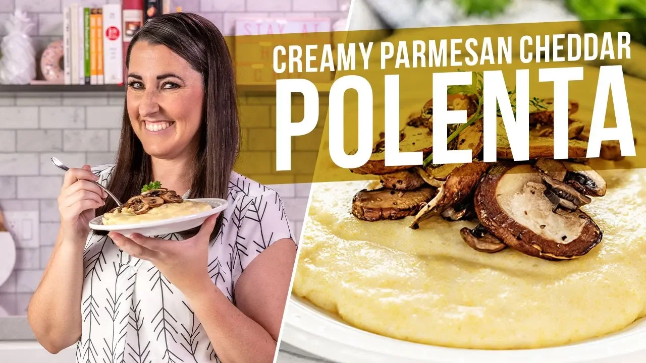 How to Make Creamy Cheddar Parmesan Polenta