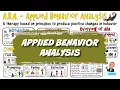 Applied Behavior Analysis ABA