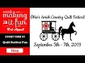 Ohio Amish Country Quilt Show - Michael Miller Fabrics Story Time
