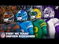I Redesigned Every NFL Team s Uniform Redesigning the NFC North