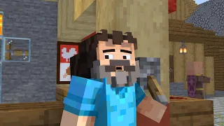 Steve Sings Lava Chicken in Minecraft Animation