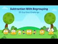 Math Story Subtraction With Regrouping 35 Day Goal Challenge Bed Time Story For Kids