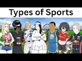 Types of Sports be like