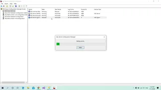 SQL Server Agent not working solution