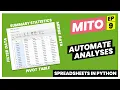Mito Tutorial Ep 9 - Save and Repeat Analyses