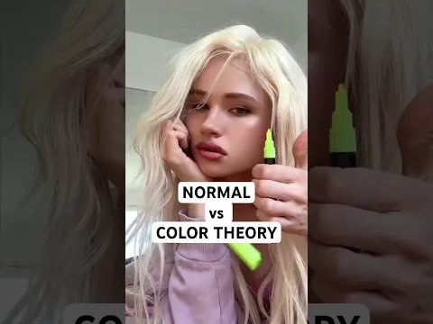 NORMAL vs. ✨COLOR THEORY✨😳 can’t believe it turned out like THIS! | JULIA GISELLA