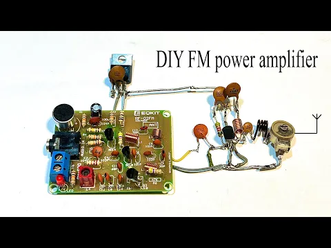 Download MP3 How to make an FM transmitter with an output power of 500 mW