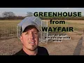 NEVER AGAIN DIY Wayfair 6x8 GREENHOUSE How To Anchor and Secure Homestead Gardening