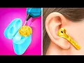 CUTE EPOXY RESIN AND 3D PEN JEWELRY || Homemade Ideas by 123 GO!