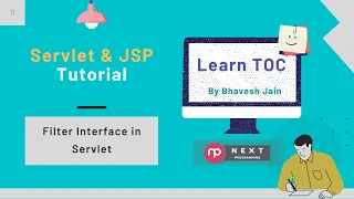 Filter Interface in Servlet