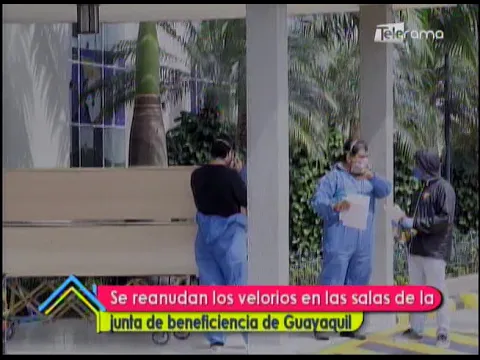 Se reanudan los velorios en las salas de la Junta de Beneficencia de Guayaquil