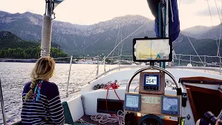 Giving A Tour Of Our Small Sailboat Home To Some Very Special Guests:  Sailing Greece