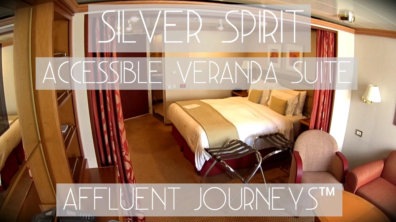 Silversea Silver Spirit Accessible Veranda Suite Tour