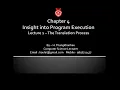 Chapter 4 - The Translation Process