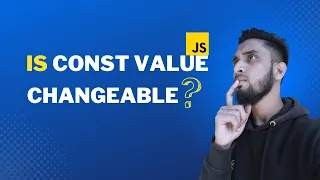 Is Javascript const variable changeable Exploring the Primitive and Reference value in Javascript
