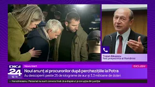 Băsescu, despre anchetarea lui Călin Georgescu: E tardivă și nu face cinste structurilor noastre