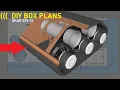 DIY BOX PLANS - 3 Skar ZVX-12