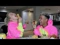 chaotic quarantine Chili s mukbang we got so fried before