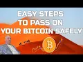 Download Lagu How to Make Sure Your Family Gets Your Bitcoin!