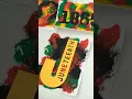 Smush Paint Juneteenth Craft for Kids