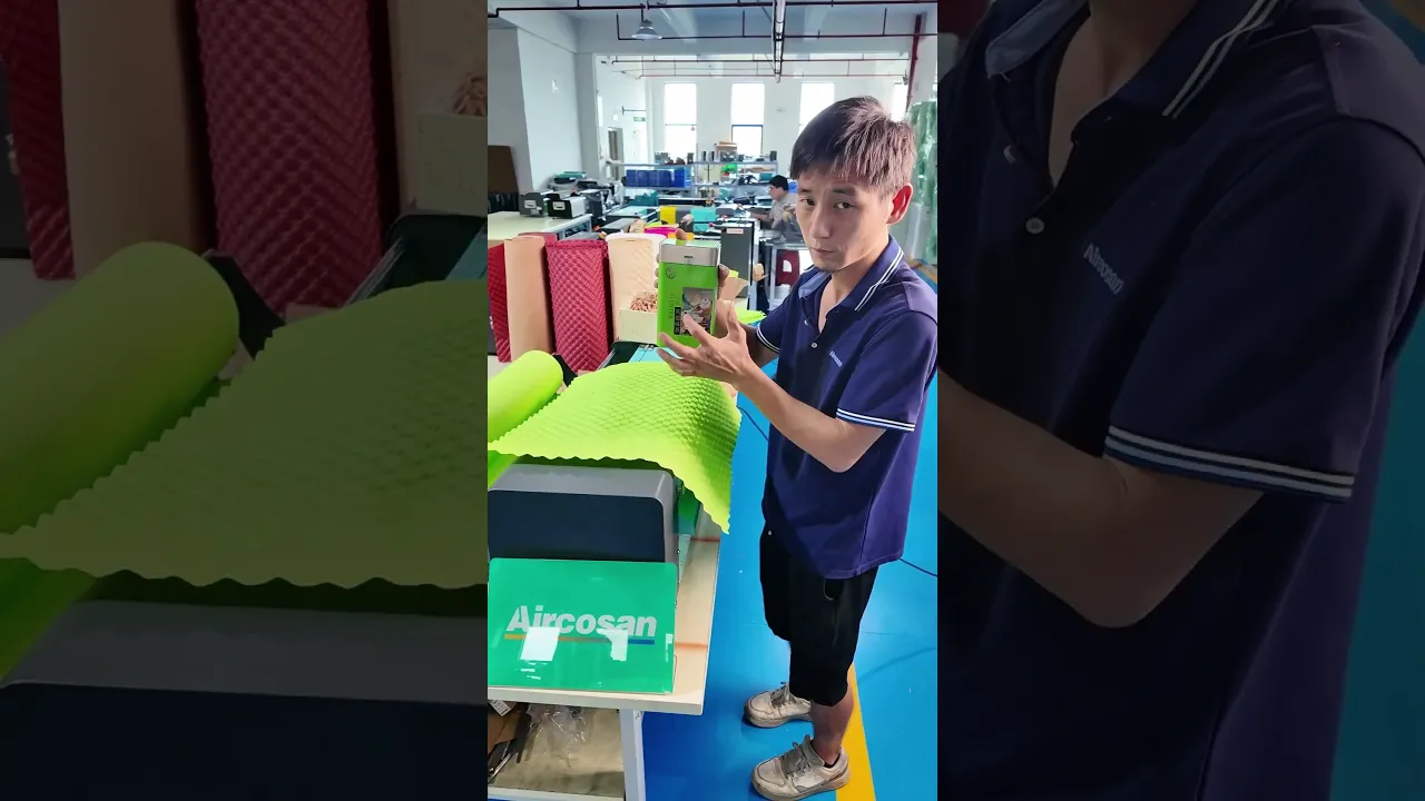 Máquina de burbujas de papel kraft, papel de amortiguación duradero que asegura sus entregas transfronterizas.