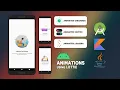 Android Animations Using Lottie Intro Screens Checkbox Switch and Loading Kotlin Java