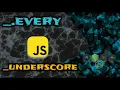 Implementing - every from underscore