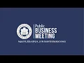 Board of Education Public Business Meeting August 18 2026 6 00PM