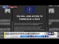 Indiana facing lawsuit for age verification law on adult websites