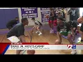 Nets David Duke Jr hosts basketball camp at his alma mater