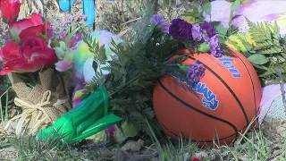 Memorial growing at scene where Breasia Terrell s body was found