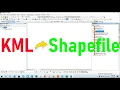 How to convert KML to shapefile in arcgis