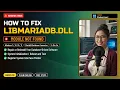 Fix libmariadb dll Error
