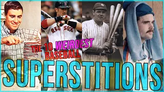 Download Top 15 WEIRD Baseball Superstitions - WILD Rituals, Lucky Clothing \u0026 Nonsensical Routines!! MP3