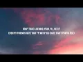 Mimi Webb - Red Flags (Lyrics)