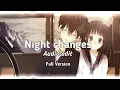Download Lagu Night changes x Night changes [Slowed Version]