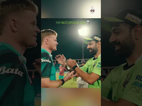 One “sorry” later… friendship restored. 😂🤝#QALANDARDILSE #NUMBER1TEAMFORAREASON