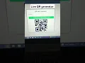 QR code generator using html css and JavaScript